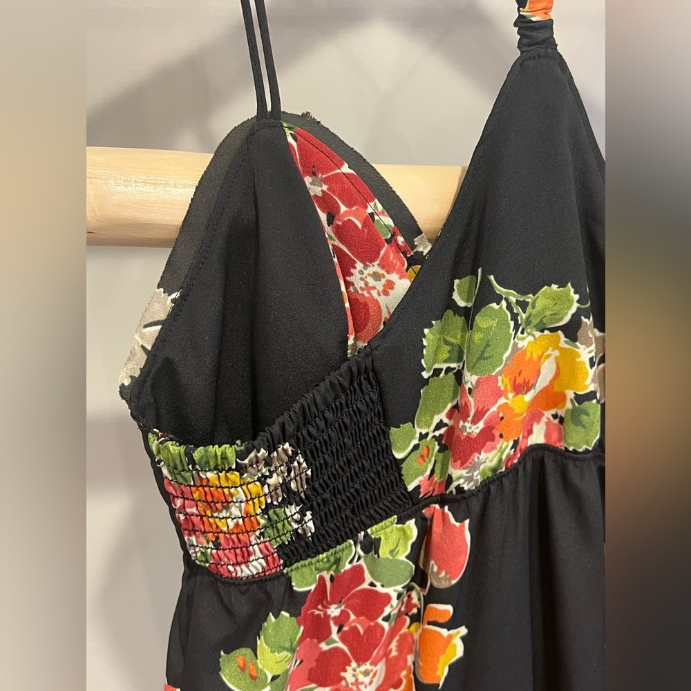 American Eagle 2 Cottagecore Floral Black Sundres… - image 4